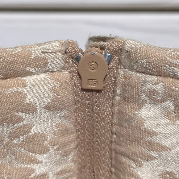 ❌SOLD❌ XOXO vintage metallic shimmer pants - Picture 4 of 12